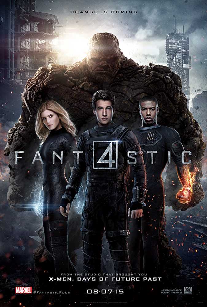 Fantastic Four (2015) Dual Audio Hindi-English 480p 720p Bluray