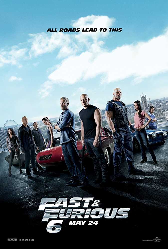 Fast & Furious 6 (2013) Dual Audio Hindi-English 480p 720p 1080p Bluray